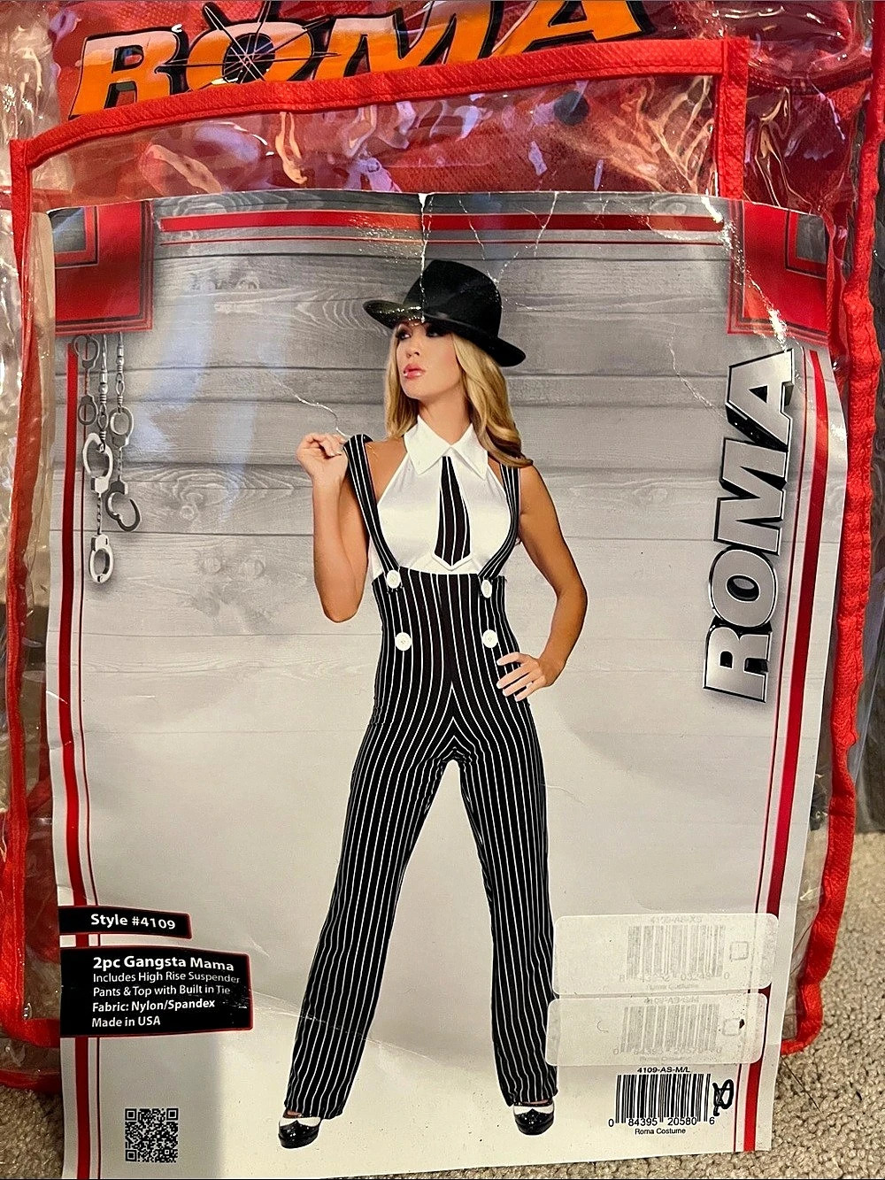 Roma Gangsta Mama Halloween Costume Size M/L